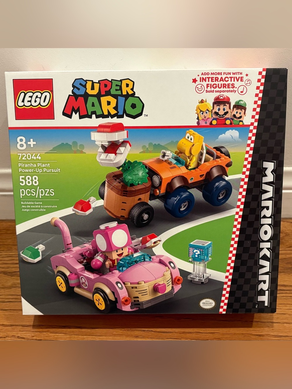 LEGO Super Mario Piranha Plant Power-Up Pursuit 72044 Mario Kart 588pcs NEW